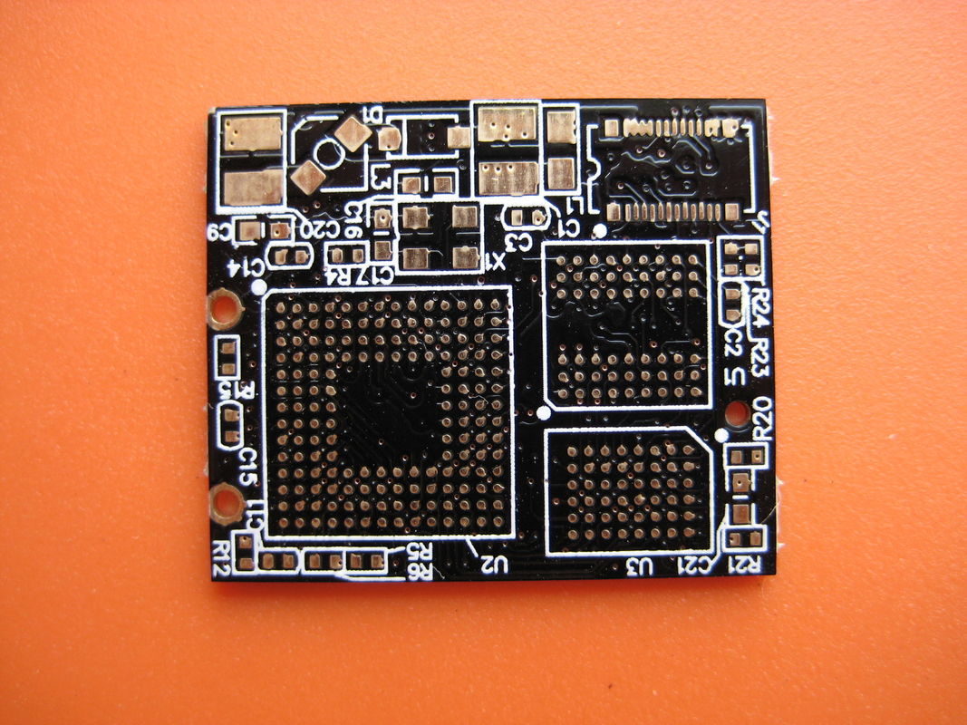 6-32L HDI PCB Desain 0.2mm-6.0mm Ketebalan Half Hole Bga Fitur
