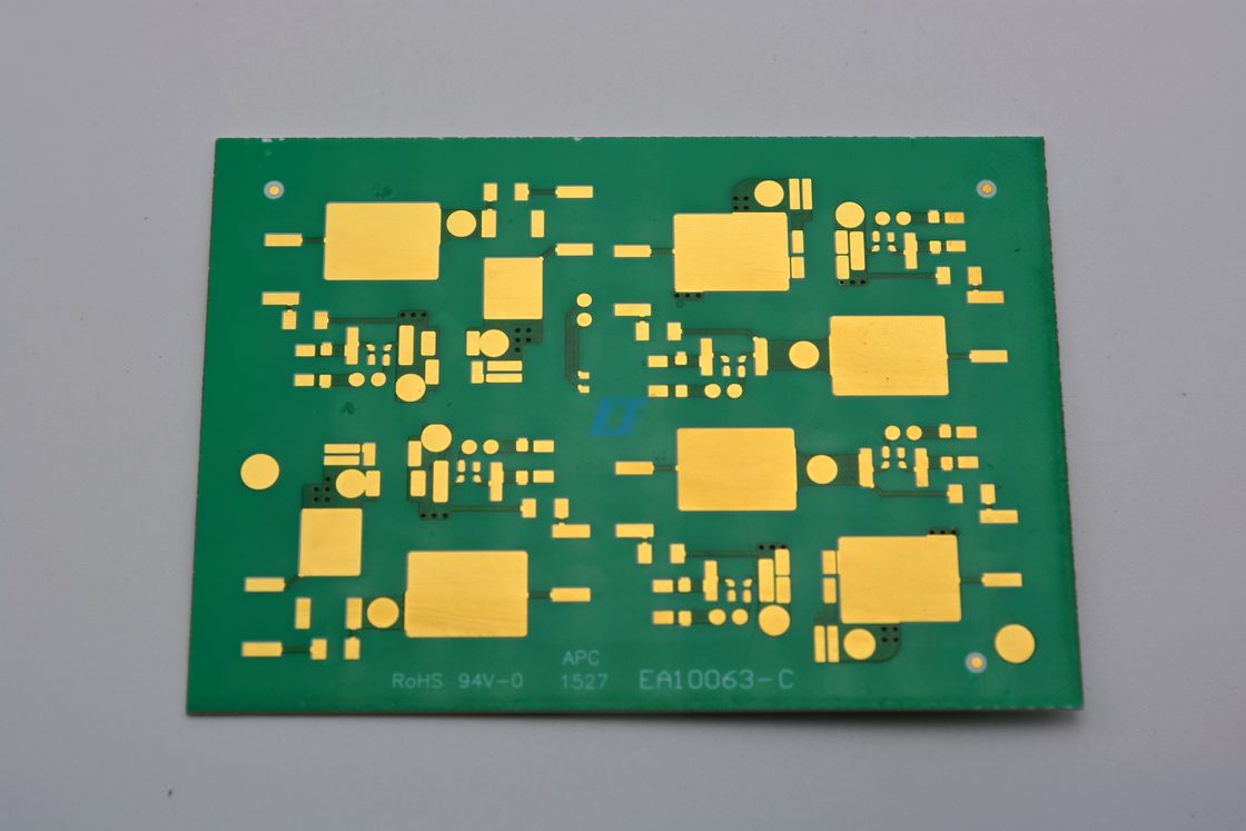 Ukuran 22mm*19mm Multilayer Keramik Printed Circuit Board Untuk PCB PCBA OEM