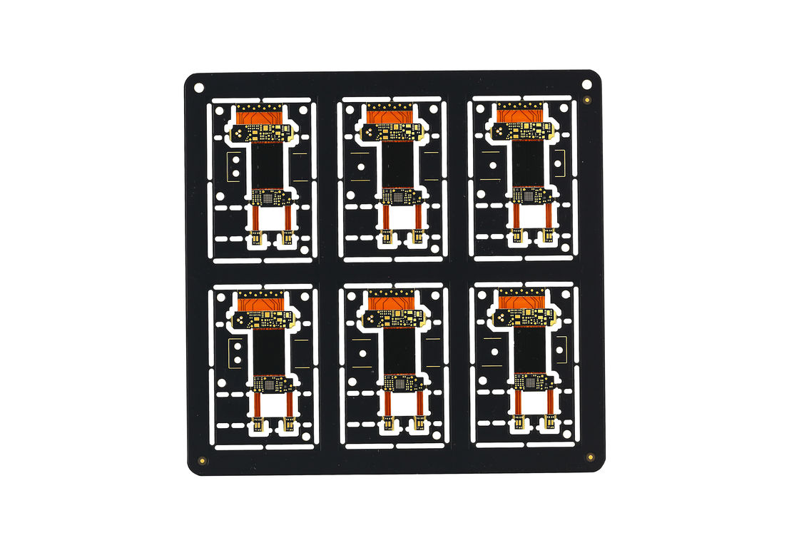 Perawatan Enig Multilayer Flex Pcb Rigid Flex 0,5-10Mm Radius Lipat Fr4/Polyimide/Pet