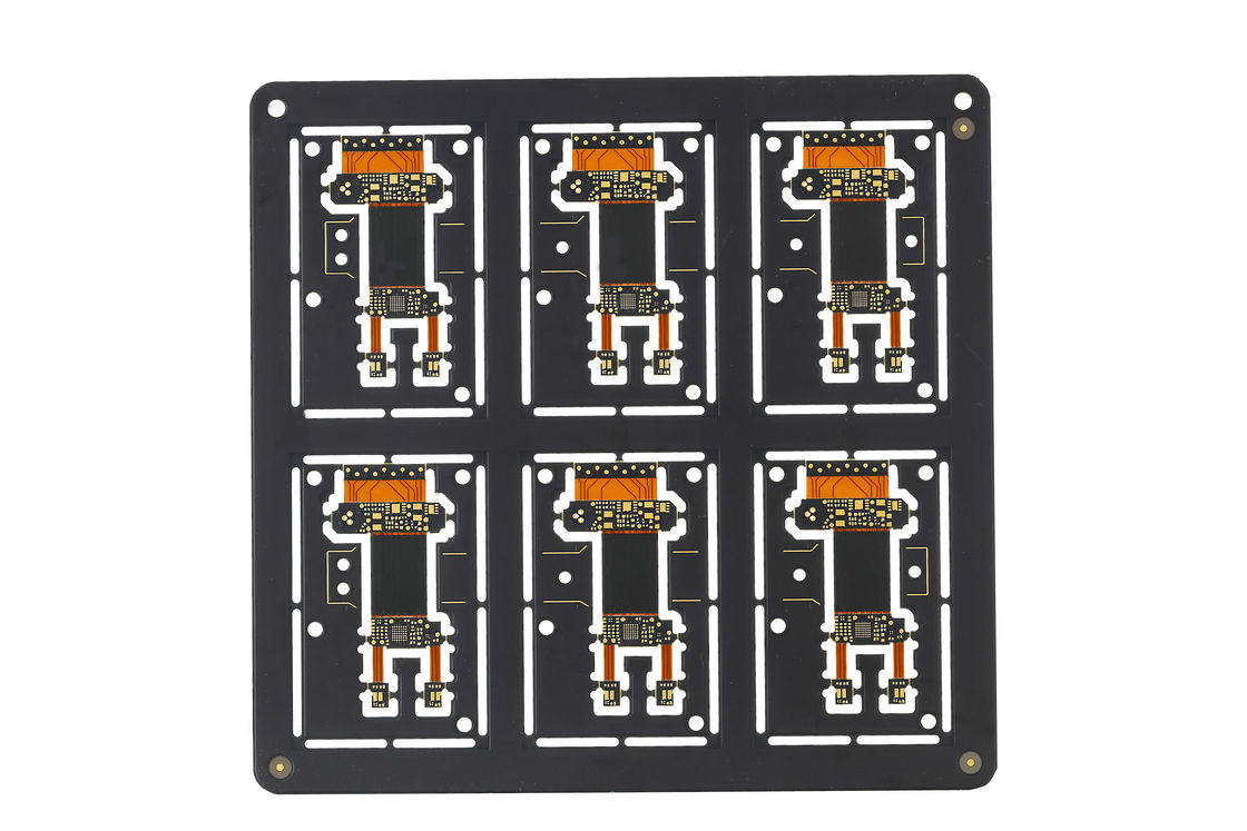 SMD Bga Dip Rigid Flex PCB Assembly 4 Layer Sanforized Hasl Lf Permukaan