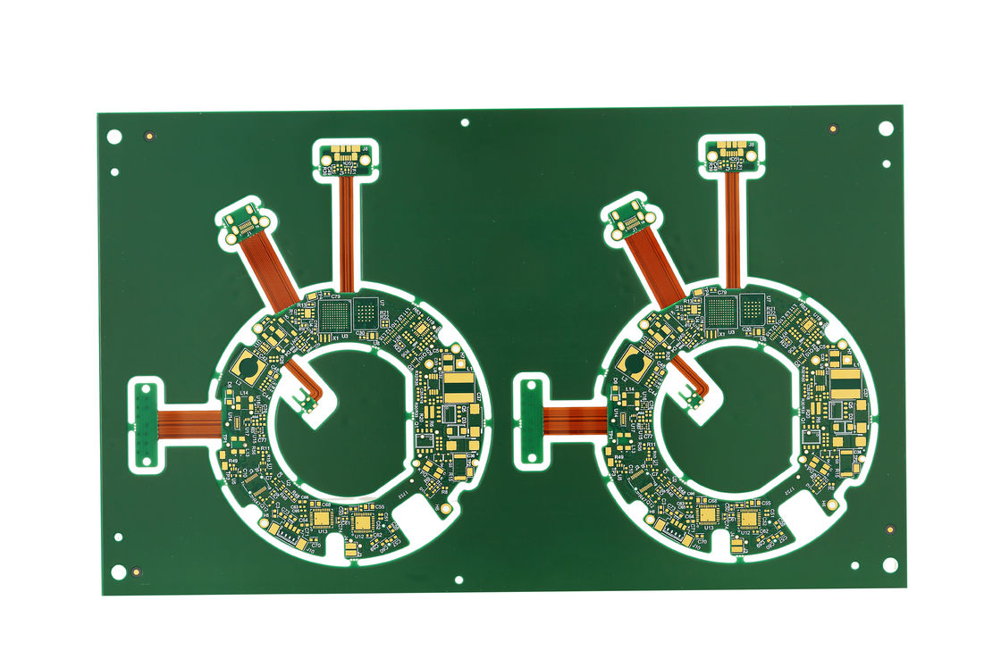 Fleksibilitas yang baik Fleksibel Rigid Pcb Assembly 52L Max Layer Bend Radius 0.5-10Mm