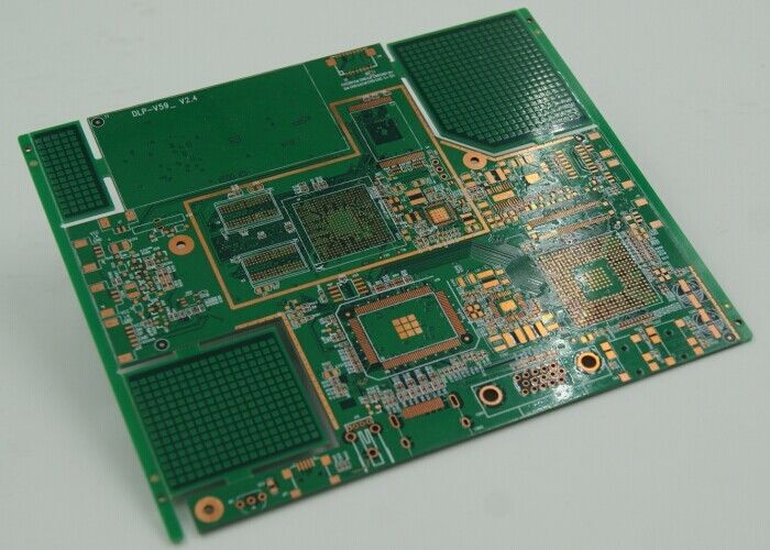 Impedansi Dikendalikan Multilayer PCB Board 0.5oz-6oz Tembaga Untuk Transmisi Sinyal Stabil