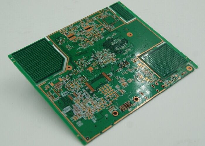 Rogers Multilayer PCB Board Quick Turn dari 24 Jam Disesuaikan 0.2mm-6.0mm