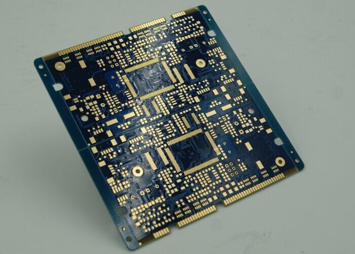 FR4 IT180 Bahan baku HDI PCB Board dengan Min Trace 3/3Mil dan 0.2mm-6.00 Mm Ketebalan papan 8mil-126mil