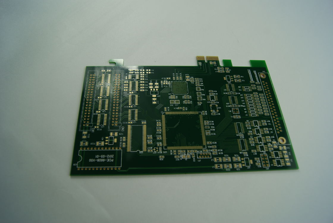 Permukaan Gunung 4 Lapisan Papan PCB Dengan HASL Immersion Perak 0.2mm-6.0mm