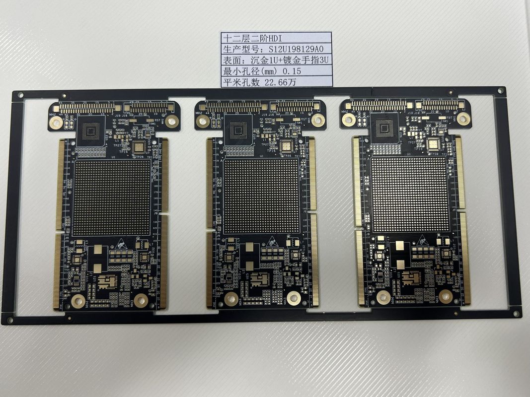 Ultra Thin 4L1+N+1 PCB Densitas Tinggi Desain Elektronik Rintisan HDI PCB Prototipe