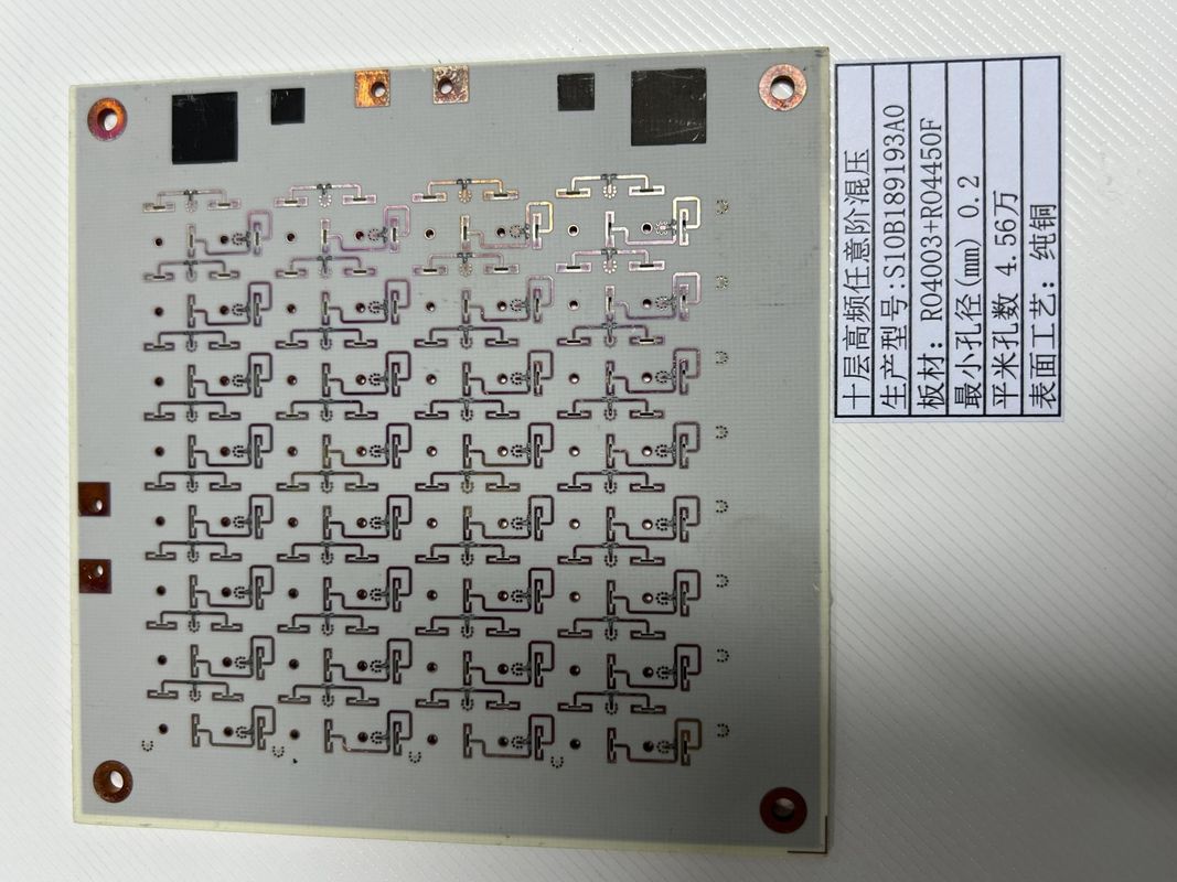 Pembaharuan setiap lapisan HDI PCB dengan minimal 3mil Line HASL / ENIG permukaan Finish ROGERS + FR4