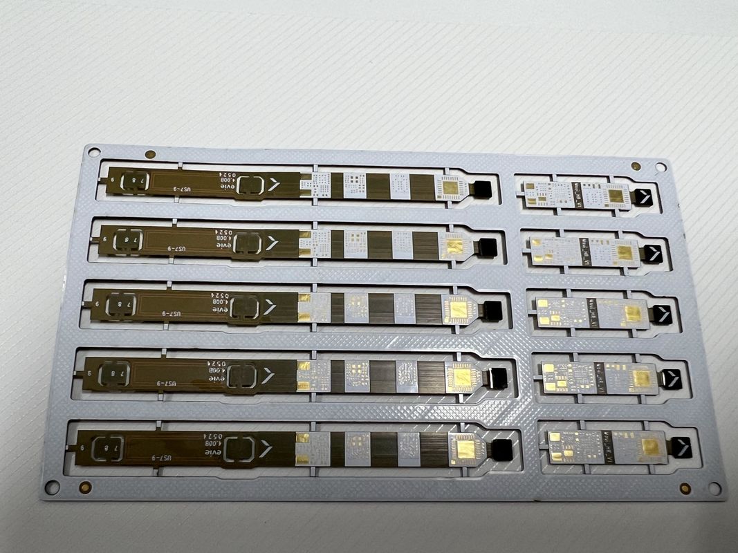 Lead Free HASL Surface Finishing Flex Rigid PCB Ketahanan dan Kinerja yang Lebih Tinggi