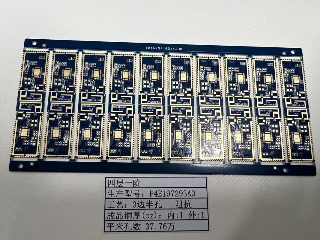 Fr4 It180 HDI PCB Board 4-20 Lapisan 0.1Mm Min Ukuran Lubang ISOLA 370HR