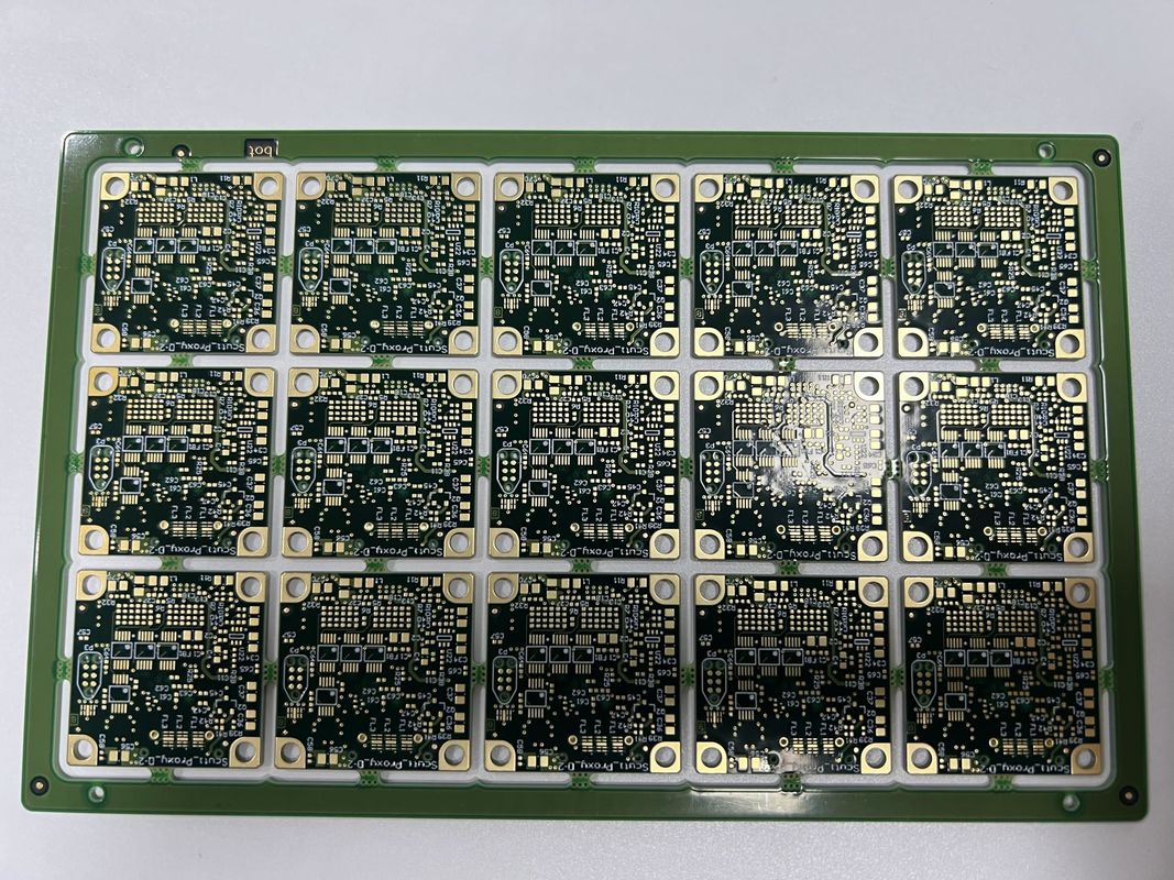 OEM 6 Lapisan Pcb Board Kecepatan Tinggi Dengan Socket Lampu 0.4-3.2Mm Impedansi Kontrol