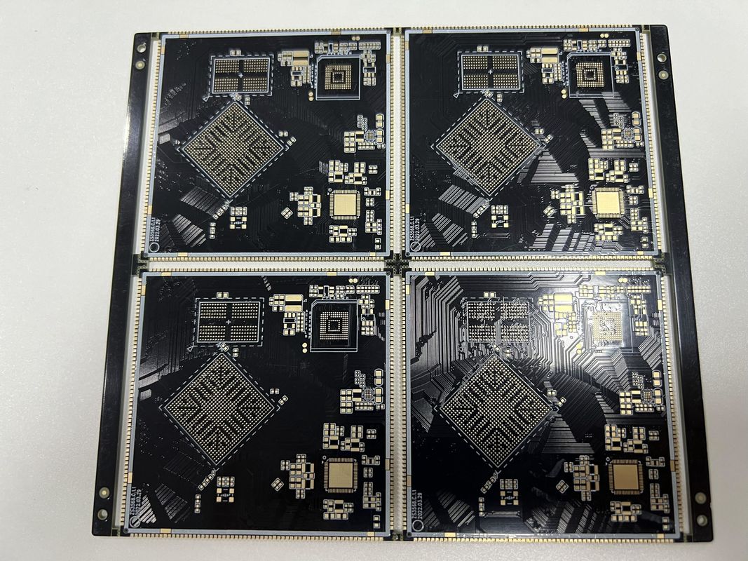 FR4 IT180 4-20 Lapisan HDI PCB Board dengan Multi Impedance Control dan 0.1mm Hole Nickel-Palladium BGA 0.2mm