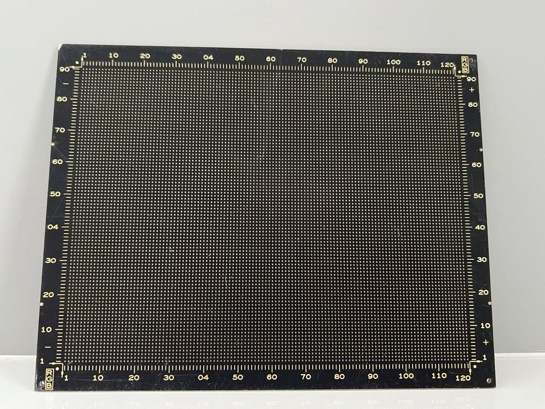 4 Lapisan 1 OZ Tembaga HDI PCB Board dengan 0.1MM Min Hole Size untuk Socket Lampu