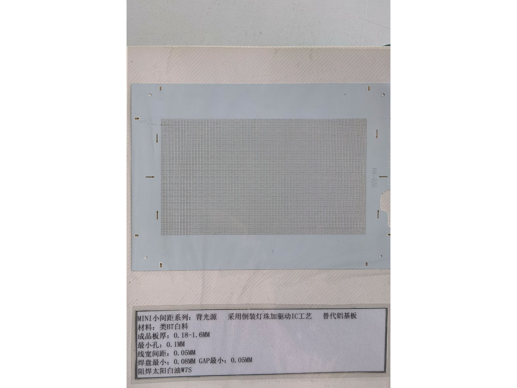 2-Layer 0.2mm ENIG Keramik Substrate Pcb Board 0.1mm Trace 150.C Max Temp