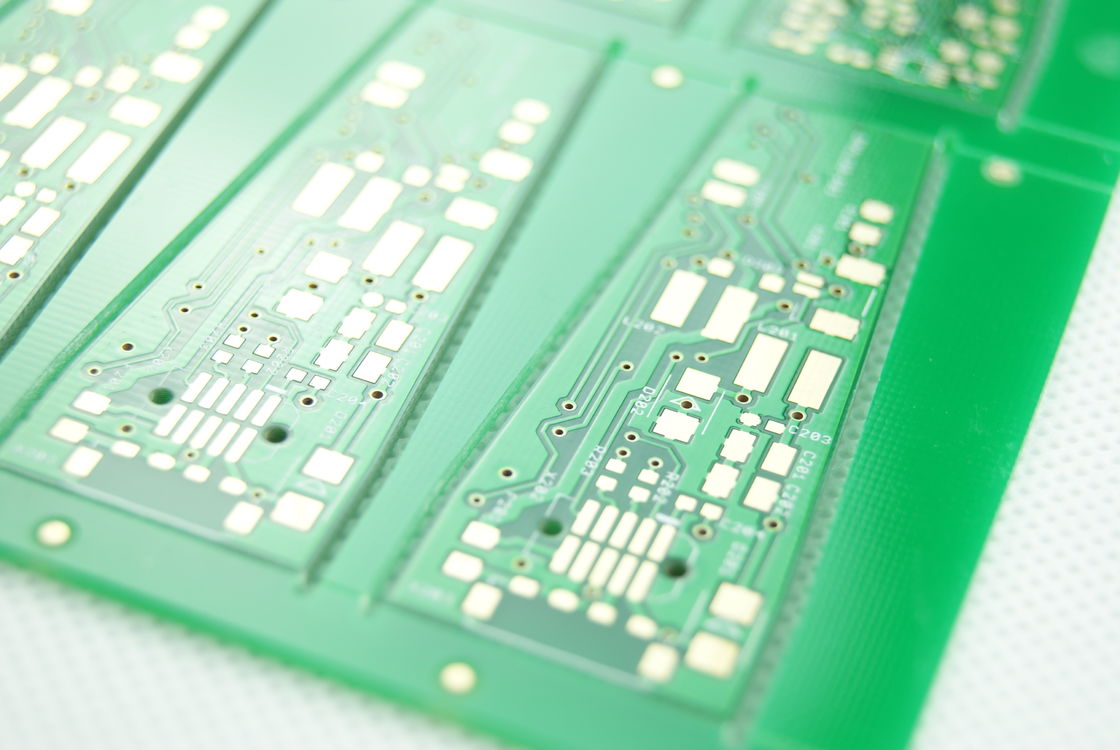 1-6oz Tembaga Berat Tembaga Hijau Tahan Pengiriman PCB Sisi Ganda melalui DHL UPS EMS TNT FedEx