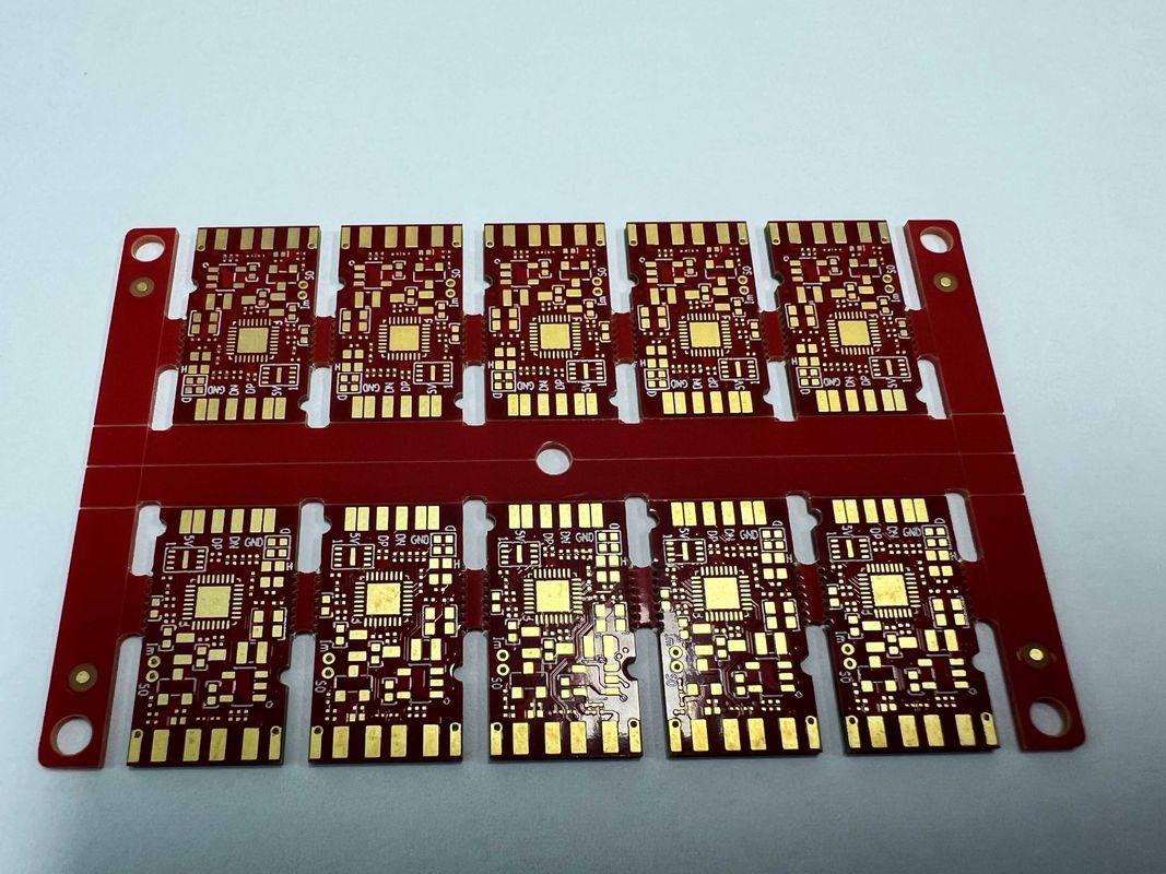 0.15mm Inner Layer Spacing HDI PCB Board dengan Sutra Putih dan Ukuran Lubang Kecil 0.1mm Manfaat
