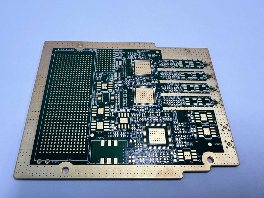 High Speed PCB Board dengan 0.15mm Inner Layer Spacing dan 8 Layer Multilayer Design