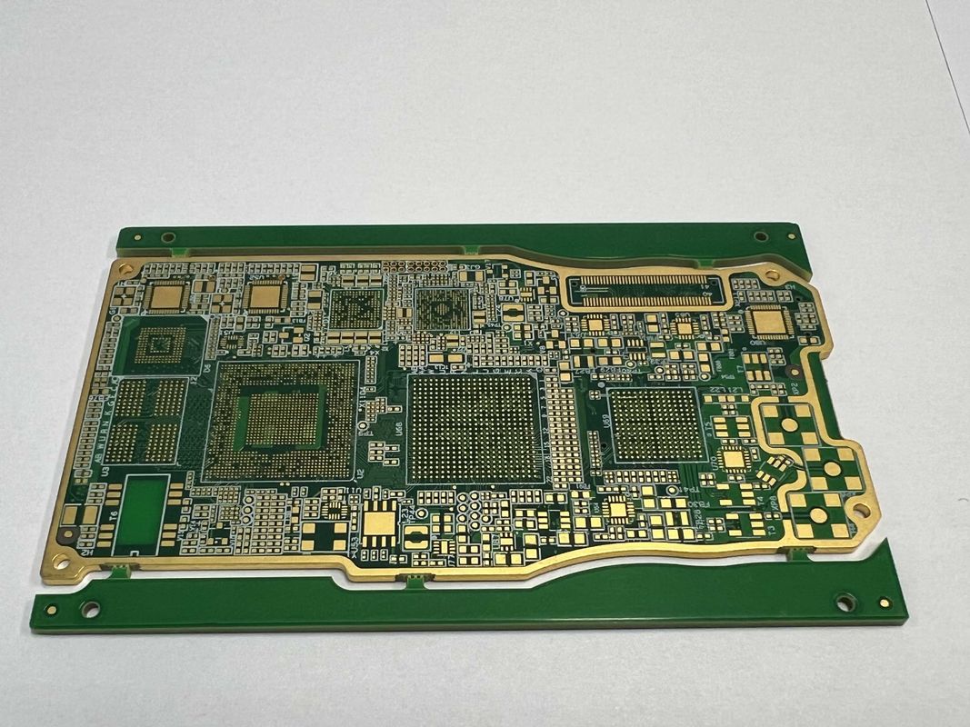 0.1mm Laser Bor Kecepatan Tinggi Papan PCB 0.2mm-6.00mm Ketebalan Papan untuk Keandalan Tinggi