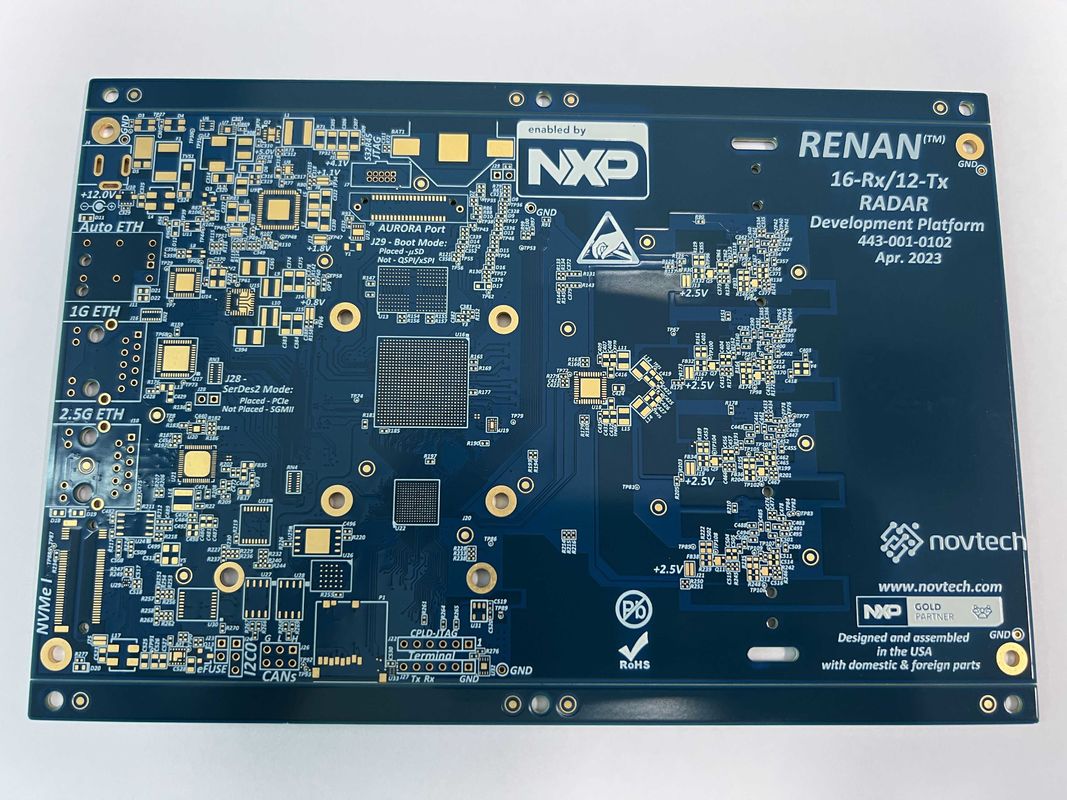 Max. Panel Ukuran 600mm * 1200mm Multilayer PCB Board dengan 12OZ Tembaga Berat dan 4-22 Lapisan