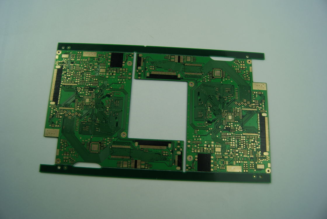Papan PCB Lapisan Ganda Eksternal Foil Akhir 1.oz dengan Ketebalan 0.4mm dan Legenda Putih Hitam