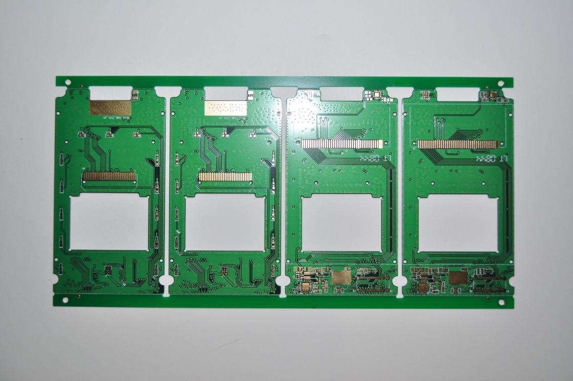 Tembaga selesai ketebalan papan 35um dan 1,6 mm PCB sisi ganda untuk perangkat elektronik