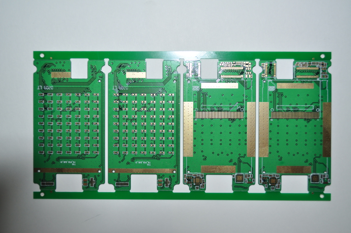 5 Mil Conductor Space Double-Sided PCB dengan Teknologi Standar dan Layanan Desain PCB / perakitan PCB