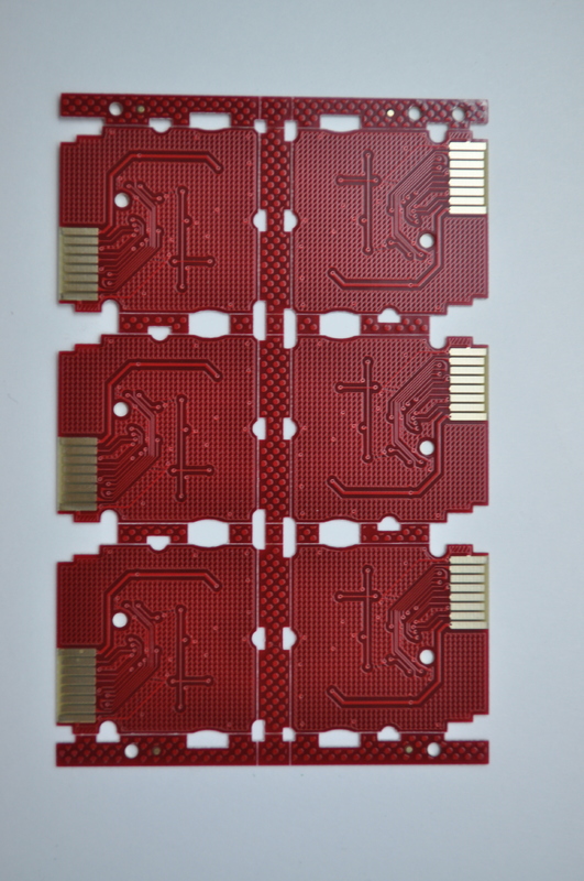 0.2mm Min. Lubang Untuk Tembaga PCB Sisi Ganda Dengan Pengendalian Impedansi Dan OSP Surface Finishing