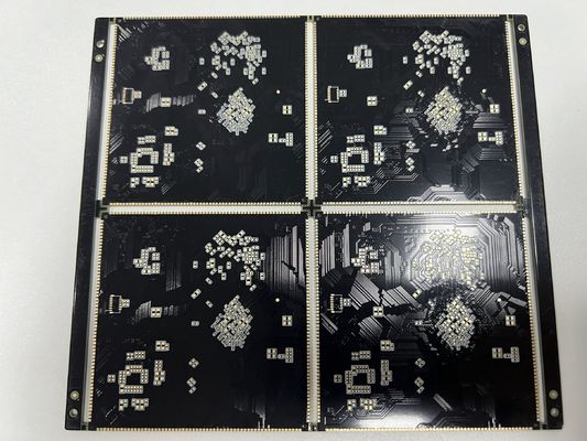 High Density HDI PCB Board With Half Hole BGA 0.25mm Lamp Socket 10 1 Rasio Aspek