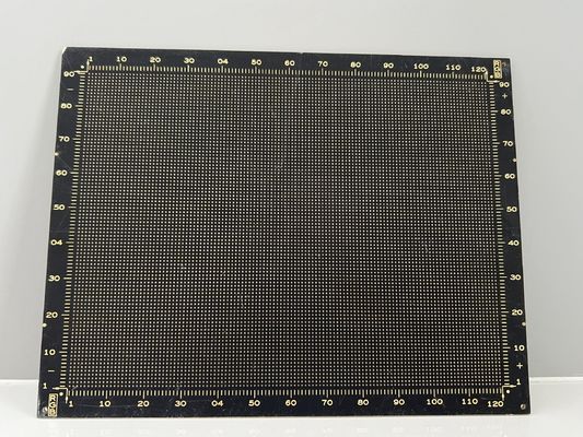 4 Lapisan 1 OZ Tembaga HDI PCB Board dengan 0.1MM Min Hole Size untuk Socket Lampu