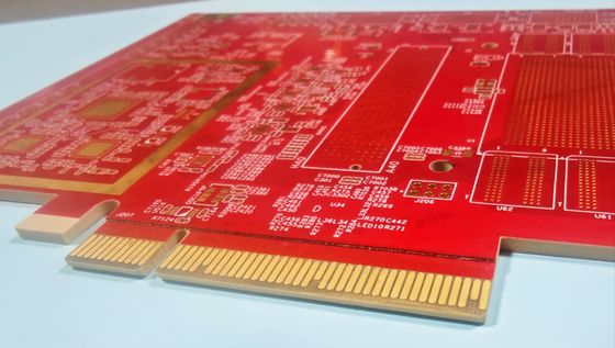 0.1mm Laser Drill Hole Size HDI PCB Board for Density Electronic Devices Ketebalan 0,4-3,2mm Bahan baku FR4 IT180
